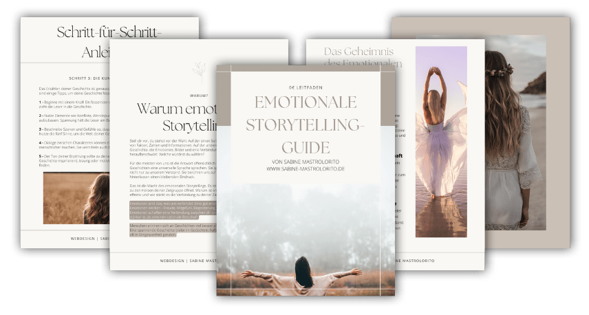 Dein 0€ Guide für Emotionales Storytelling für deine Website und deine Onlinepräsenz